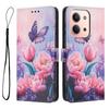 For Xiaomi Redmi 15C 4G (Global) (171mm)/Xiaomi Poco C85 4G Wallet Case Pattern Printing PU Leather Phone Cover with Lanyard