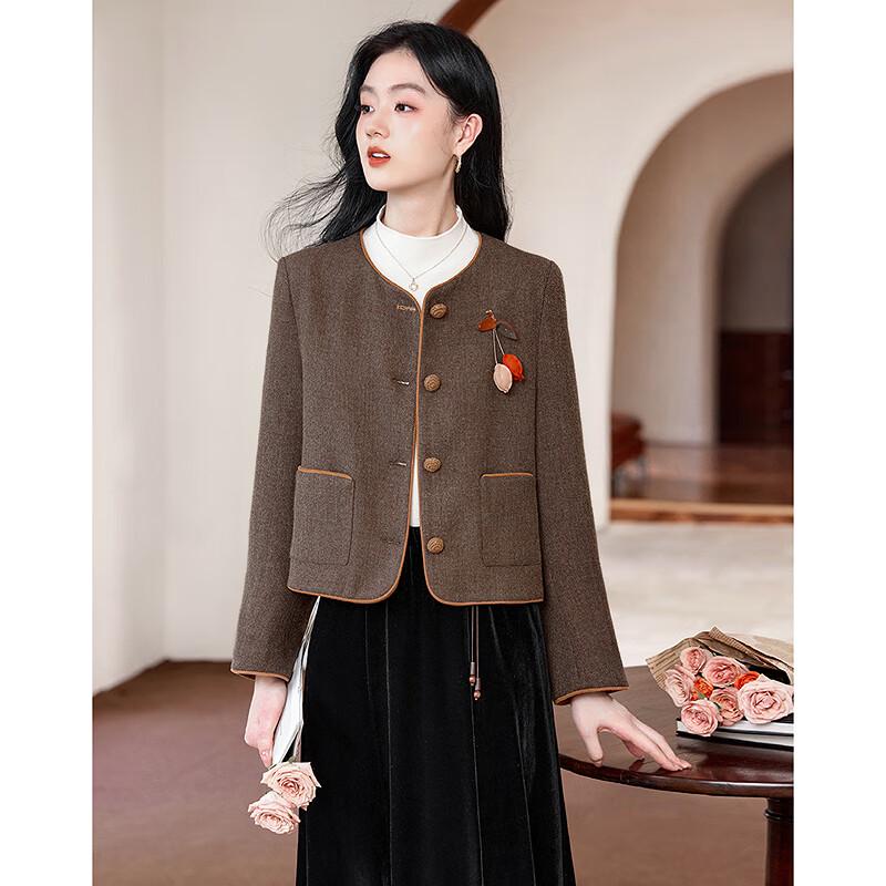 Si Shui Nian Hua Women's Elegant Short Jacket