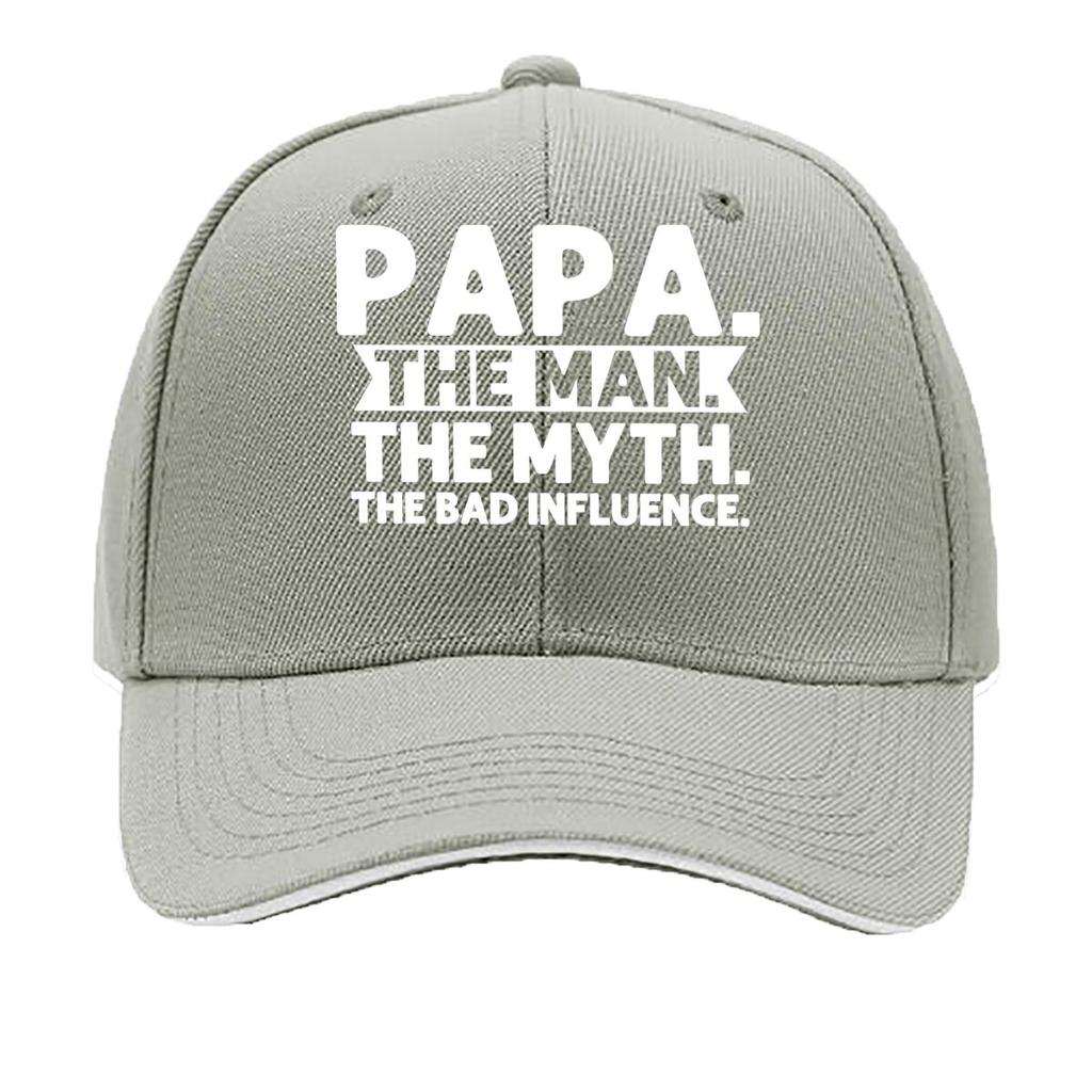 PAPA THE Unisex Adjustable Strap Breathable Unisex Hat with Lettering YK Style for Women Unisex Sandwich Baseball Cap