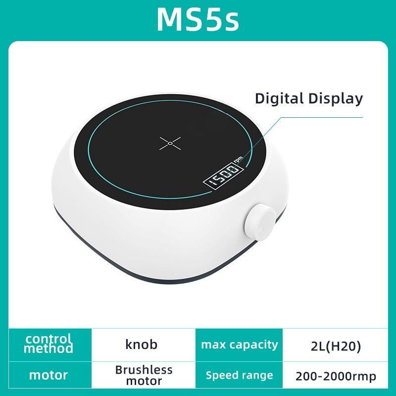 Magnetic Agitator Mini Digital Display Magnetic Stirrer Portable Adjustable Speed Magnetic Mixer Laboratory Equipment