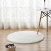 Irregular Shape Faux Rabbit Fur Rug for Living Room, Bedroom, or Dining Room