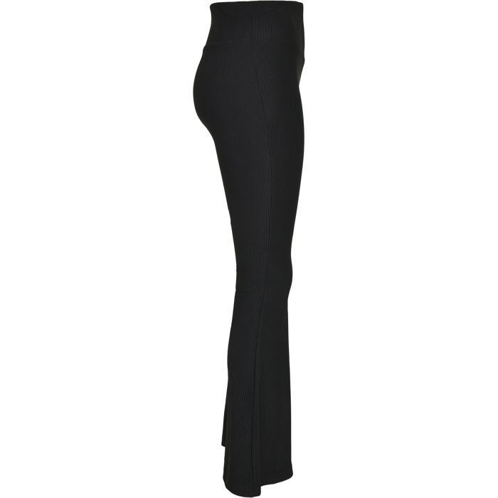 Legging - Urban Classics - Boot Rib - Taille haute - Évasé - Grandes tailles