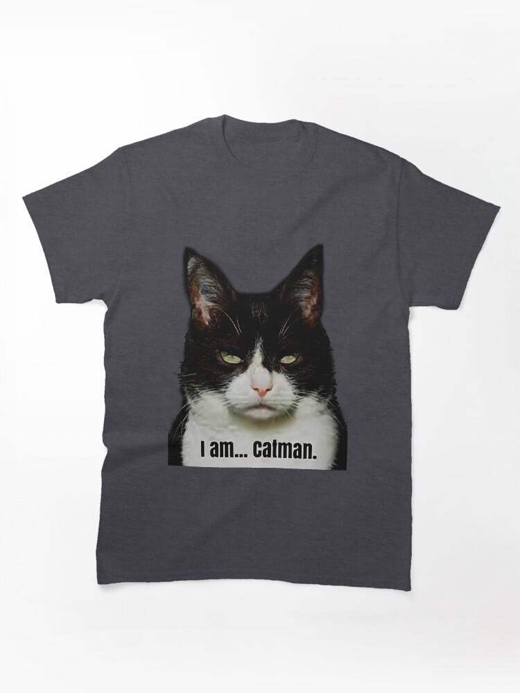 I Am Cat Unleash your inner feline superhero with our Catman collection! Classic Unisex T-Shirt