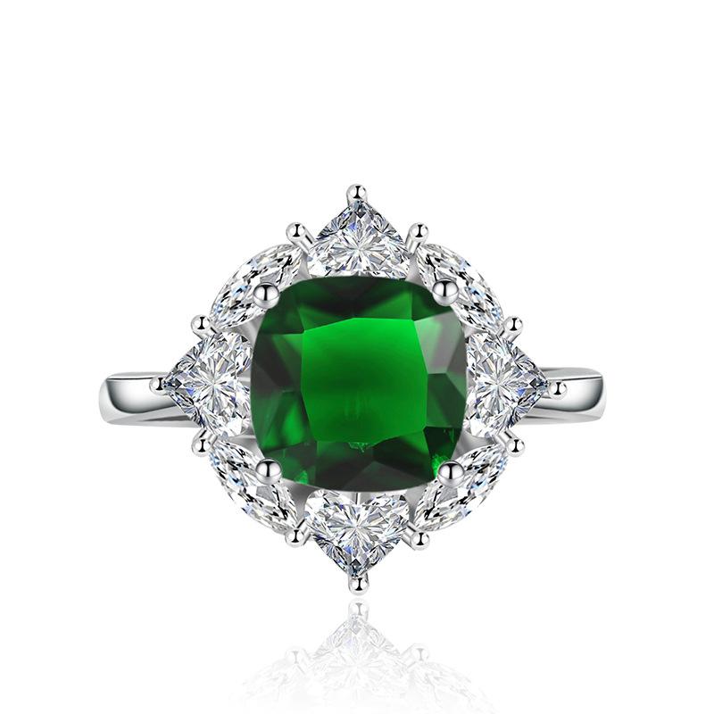 BELLA BOX Classic Opening Resizable Rings For Women Zircon Engagement Party Fine Jewelry Gift