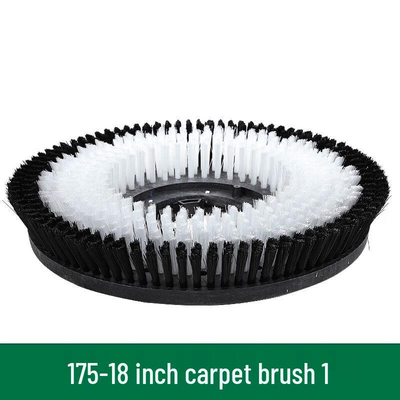 Kaimu Jiebba BF522 Floor Cleaning Accessories: 175 Floor Scrubber Brush, Carpet Brush, 17-inch Pad Holder, 154 Brush