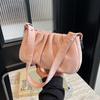Bag Women's 2025 New PU Trend Versatile Messenger Bag Fashion Casual Shoulder Underarm Bag