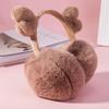 Earrings Earmuffs Keep Warm In Winter for Girls Lovely Antler Plush Earmuffs Fold and Freeze Children's Cold-proof Artifacts