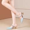 New Summer Sequins Decoration Women's Slippers Banquet Party Details Professional Comfort Women's Pump