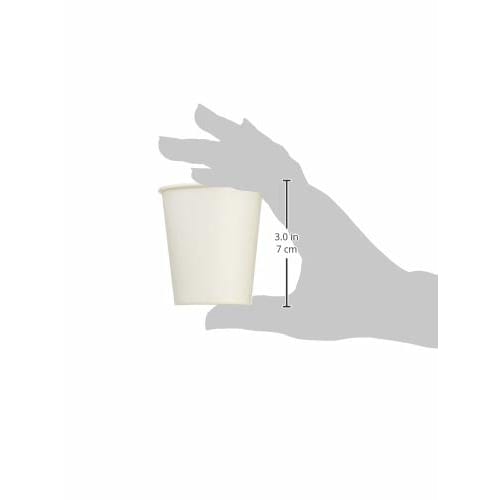 Shimojima (Heiko) Paper Cups, E, 5 oz, White, 100-Count, 004536025