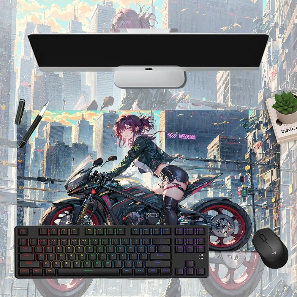 Kafka Honkai Star Rail Mousepad Boy Pad Natural Rubber Gaming Mousepad Desk Mat Size For Gameing World Of Tanks CS GO Zelda