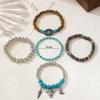 The New Women Bracelets Denim-style Artificial Turquoise Collection