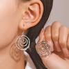 Retro Creative Vortex Stud Earrings for Women