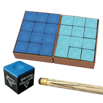 12 Teile/schachtel Billard Queue Spitze Kreide Amerikanischen Schwarz 8 Pool Queue Spitze Platz Pulver Billard Liefert Zubehör