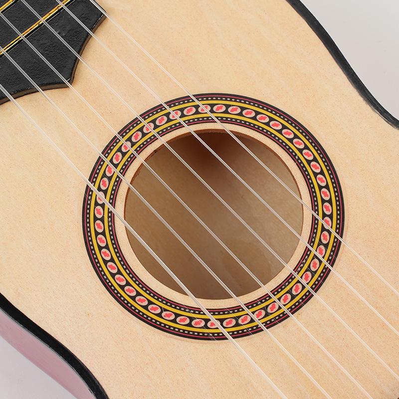 Handmade Wooden Beginner's Guitar Toy for Children - Musical Instrument Gift