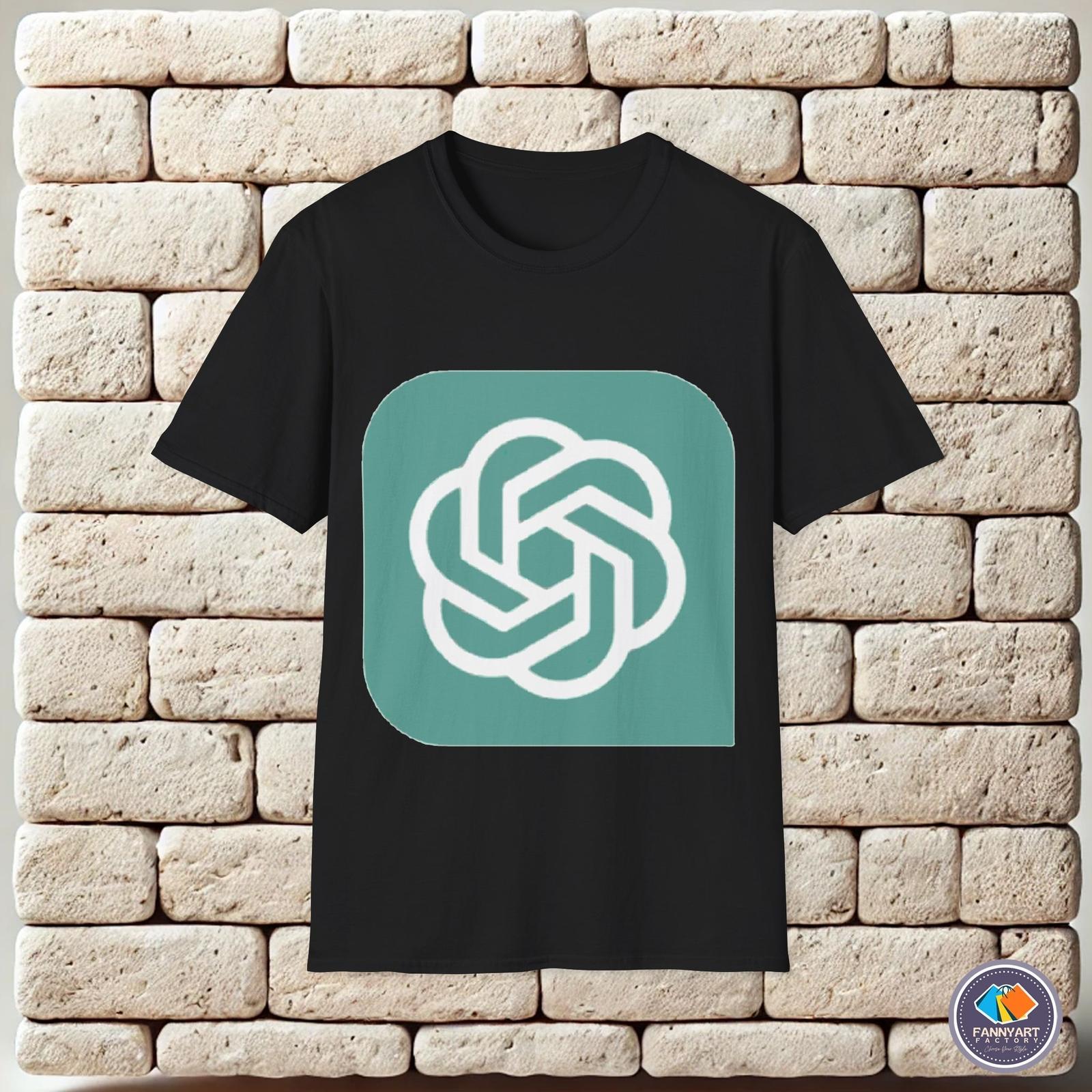 Chat GPT Logo AI Conversational Chatbot Language Model Unisex T-Shirt S