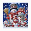 Weihnachtsmann und Rentier Diamant-Dekorationsmalerei - Warm, Heilend, Dreidimensional, Lässige Dekorationsmalerei