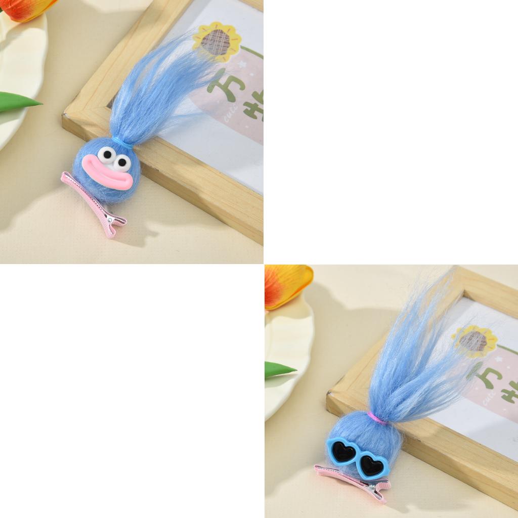 Funny Ugly Doll Plush Hair Clip Dopamine Sausage Mouth Doll Duckbill Clip Super Cute Sweet Girl Bangs Hair Accessory Hair Clip