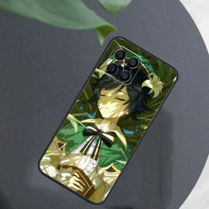 Genshin Impact Venti For Honor Magic 7 Lite 6 8 Case For Honor 200 400 Pro 90 70 50 X8c X8b X9a X9b X9c X9d Win RT