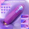 2 In 1 Rose-Sucking Vibrator Women Nipple Clitoris Masturbation Tools for Women Dildo  Penetration Vagina Vibrator Sex Toys