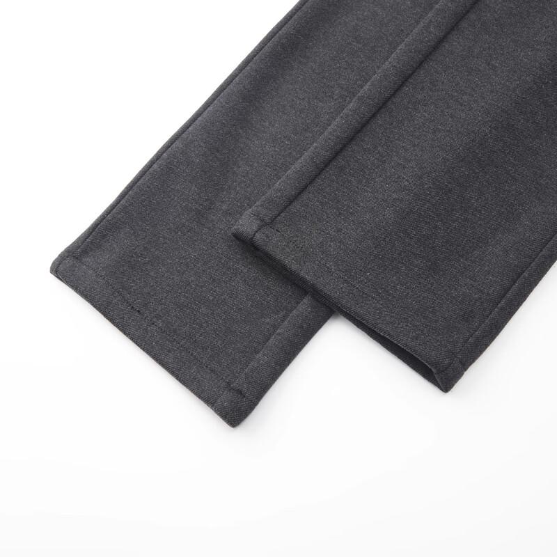 Shanshan Men's Cashmere Blend Brushed Straight-Leg Casual Pants