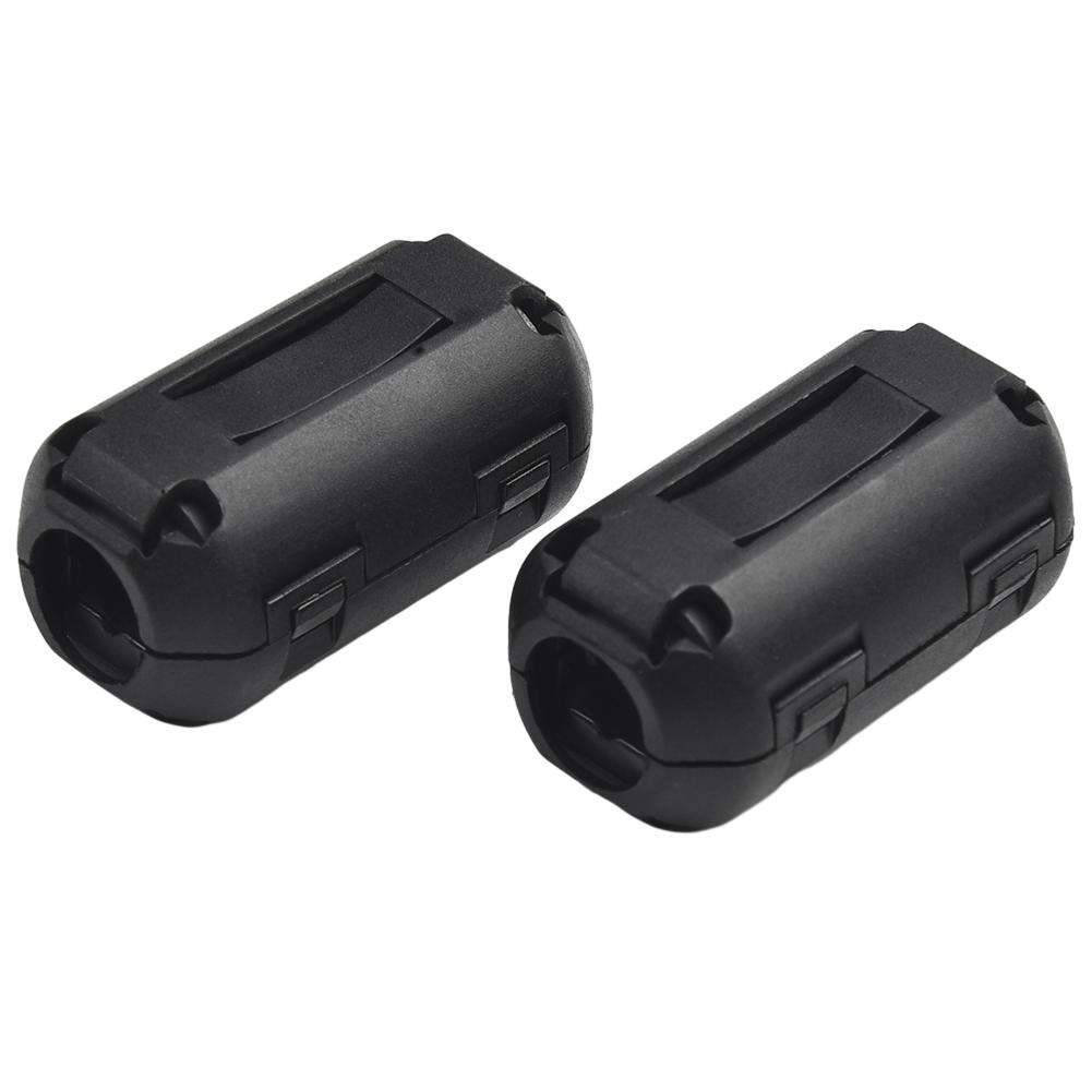 5Pcs 3.5/5/7/9/13mm Toroidal Core Ferrite Bead Clip Choke RFI Noise Filter Clip