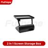 Futhope 2in1 Hidden Pro Screen Storage Box For 2018-23 Tesla Model 3 Y Magnetic Magsafe Hidden Large Space Storage Tissue Box