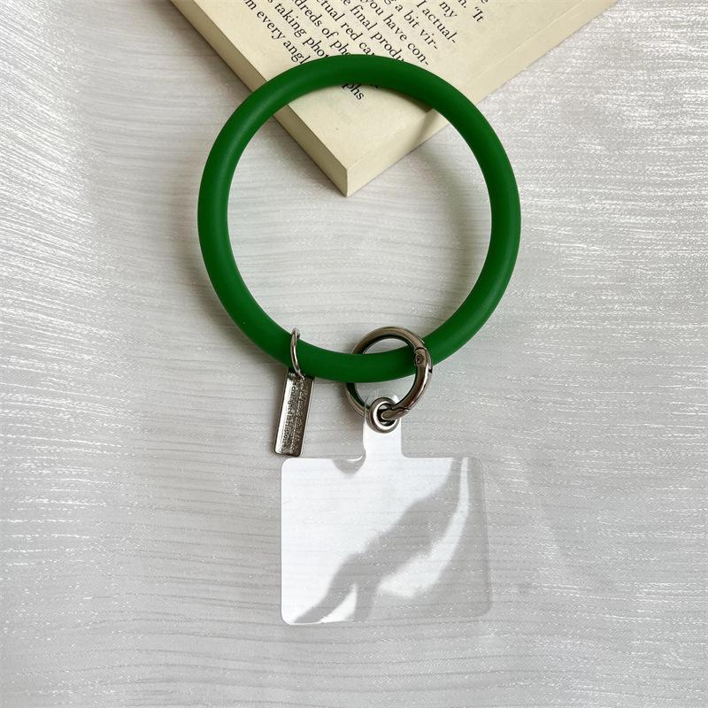 

Universal Silicone Wristband with Buckle for Phone Cases, Anti-Drop Strap, Keychain, Pendant, and Anti-Lost Rope