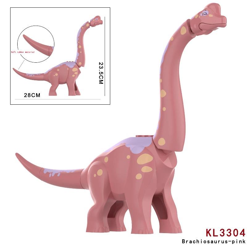 Jurassic Dinosaurier Bausteine Set mit beweglichen Gelenken Dino Figuren Kompatibel Titanosaurus Ziegelmarken