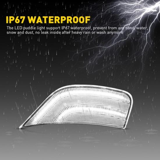 White LED Side Marker For Lights  Yukon GMC  Chevrolet XL Tahoe Cadillac