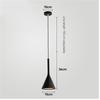 Ceiling Mounted Hanging Lamps Black White Lampshade Fixtures  Home Interior
