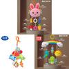 Plush Baby Grab Toy With Rope For Toddler Hand Exercise And Sensory Play