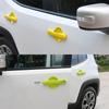 Door Grab Handle Bowl Decoration Cover Trim Sticker for Jeep Renegade 2016 2017 2018    2022 2023 Car Accessory