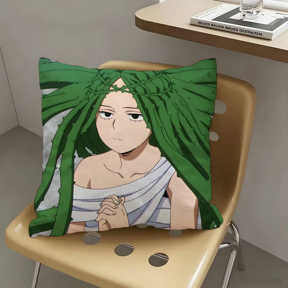 1pc Ibara Shiozaki Anime Characters Pillow Case Fashion Square Pillowcase Bedroom Sofa Room Ins Decoration Leisure