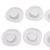 10 Pieces Doll Hat, Mini Hat for Dollhouse, Western Cowboy Hats Dressing Up Dolls