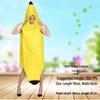 Halloween Fruit Costume: Banana & Pumpkin Onesie for Kids' Stage Performance and Parent-Child Role Play