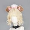 Fluffy Dog Ear Headband Lolita Cosplay Head Hoop New Hair Band  Holiday Party