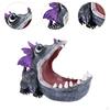 Dinosaur Figurine Key Holder Bowl for Home Entryway Desk Decoration