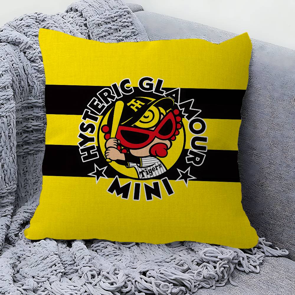 Japan Fashion Hysteric Mini Pillow Cushion Cover Pillowcase Living Room Sofa Home Decor