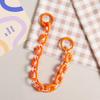 Colorful Chain Link Connector Rings for Jewelry Making and Keychains - Cute DIY Spring Clasp Pendants and Bag Accessories