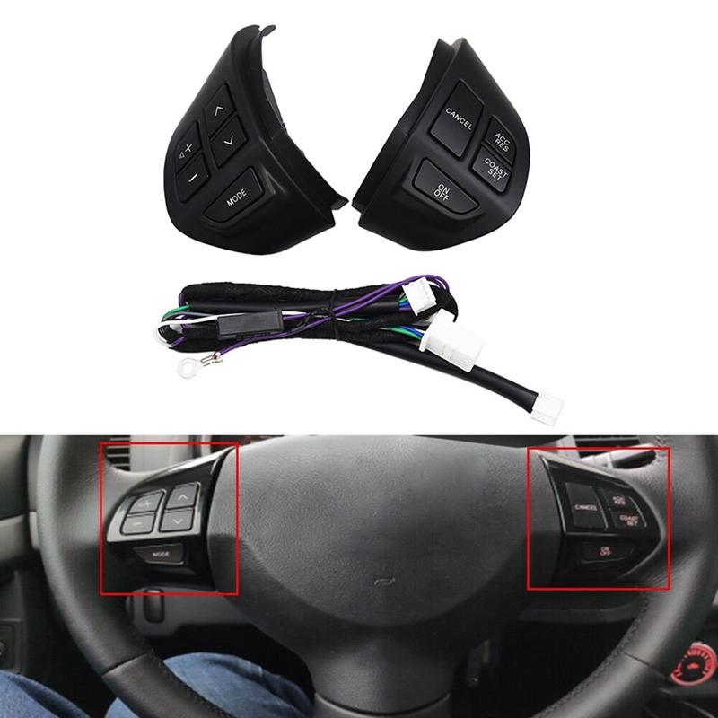 Car Steering Wheel Audio Control Switch For MITSUBISHI LANCER OUTLANDER ASX 2007 2008 2009 2010 2011
