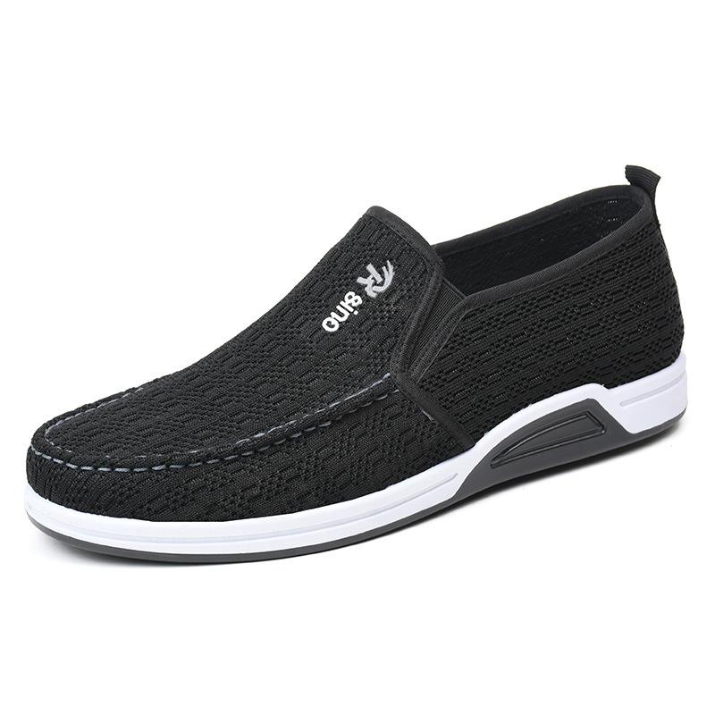 Cloth shoes for men's anti-skid, deodorant, and breathable high-end men's shoes Mesh casual shoes Canvas shoes shoes for men2024