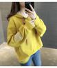 Korean Style 2026 Spring Autumn Loose Pullover Hoodie for Women - Trendy College Sweatshirt