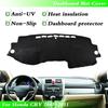 1pc Black Dashmat Dashboard Mat Cover Anti-Sun For Honda CRV CR-V 2007 - 2011