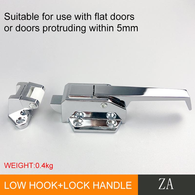 Adjustable 021A Zinc Alloy Handle for Cold Room Oven Doors Industrial Design Style Oven Door Handle