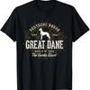 Vintage Style Retro Great Dane T Shirt Vintage Washed Designer Clothes Comfortable Top For Everyday Wear Streetwear Stylish