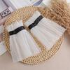Women Detachable Sleeve Fake Cuffs Female Lace Pleated Flare Sleeve False Cuffs Ruffles Wristband Decorative Accessory