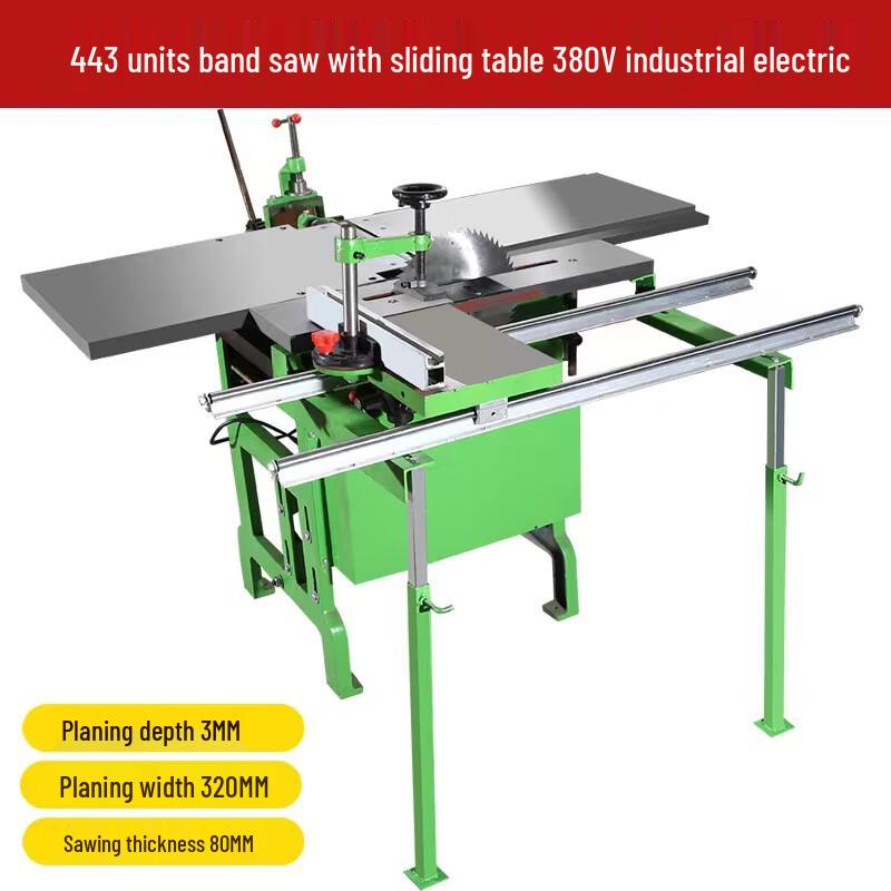 

Tongjing 3-in-1 Woodworking Electric Planer & Tenoning Machine CN plug (adapter included)