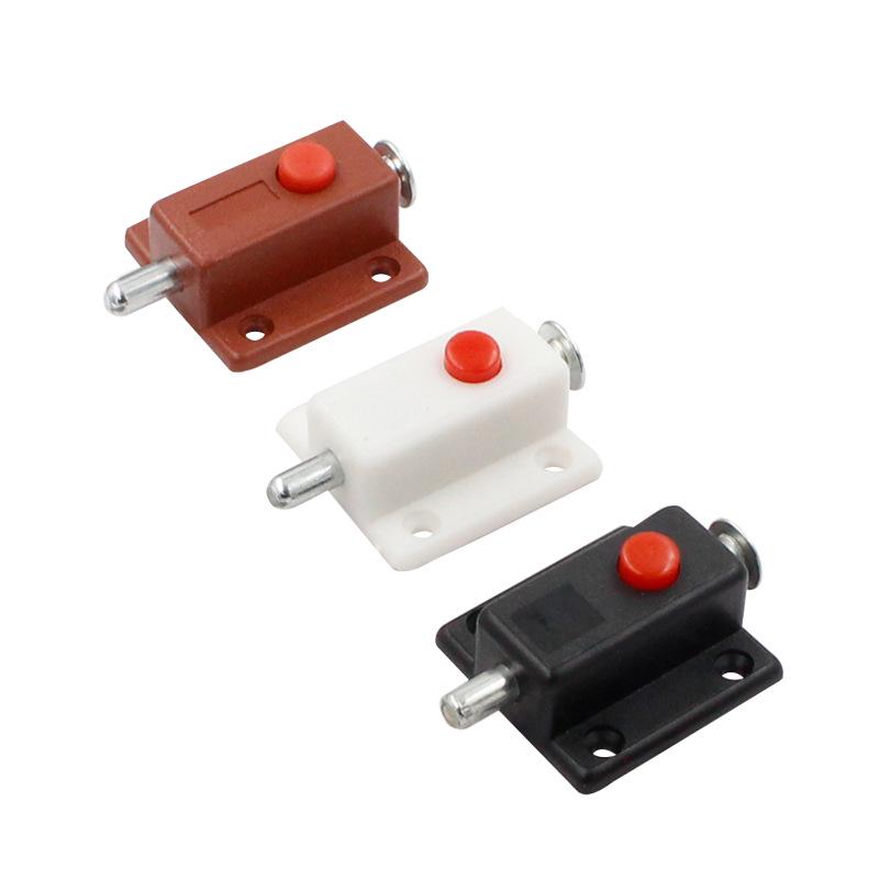 Surface Mount Automatic Spring Latch for Wooden Cabinets and Doors