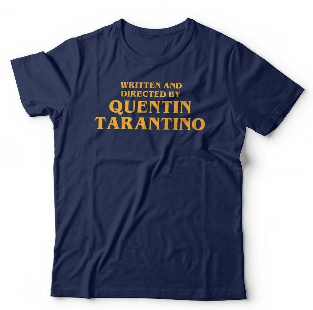 Quentin Tarantino Tshirt Written And Directed By Unisex Kids Funny Movies S