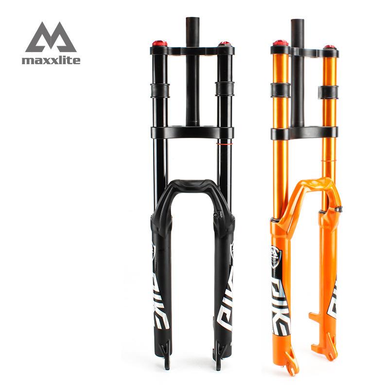 Shoulder Quick Release 100x15 110x15 Air Fork 26/27.5/29 Inch Mountain Bike Pneumatic Suspension Lock Front Fork